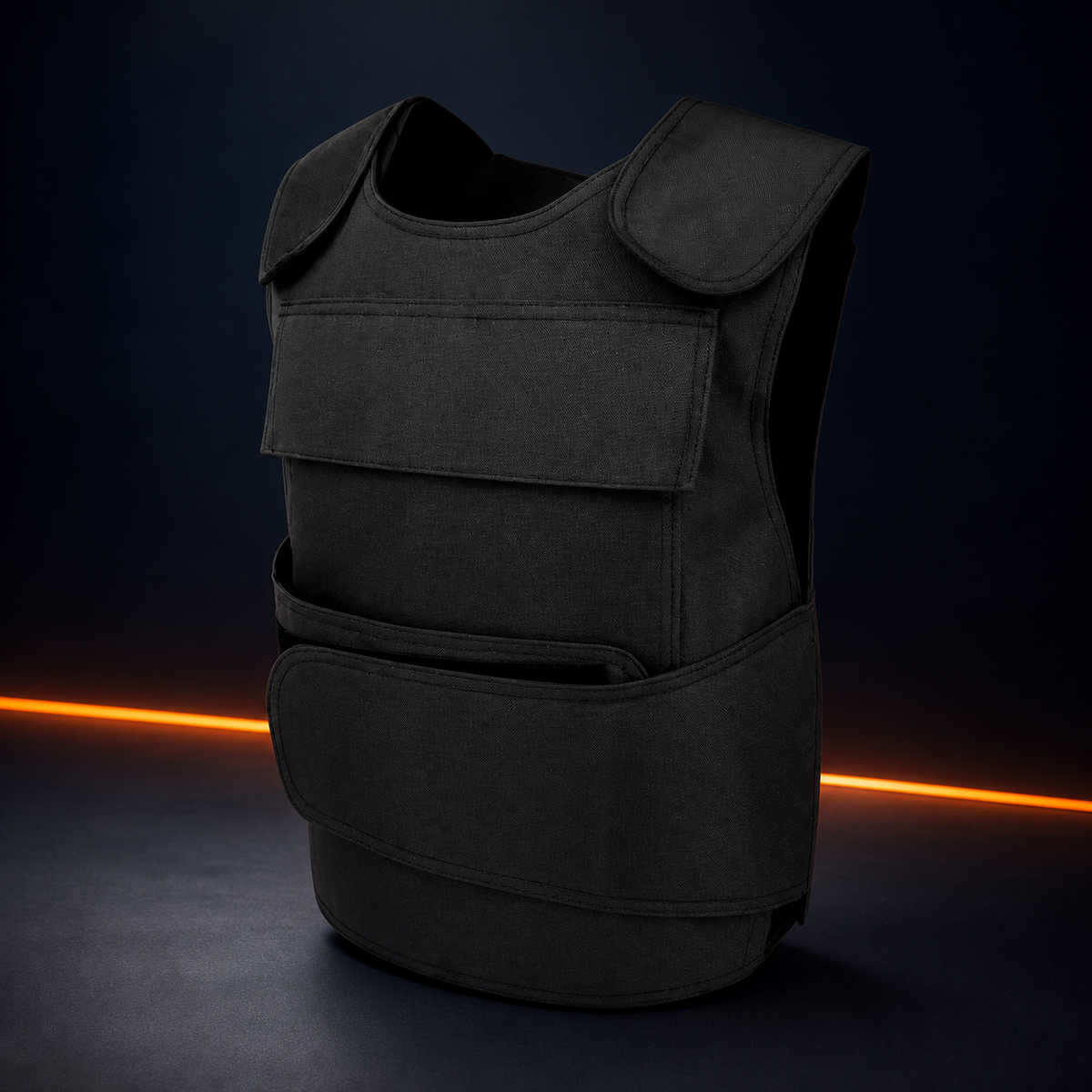 Veiligheidsvest Zwart – Neutraal