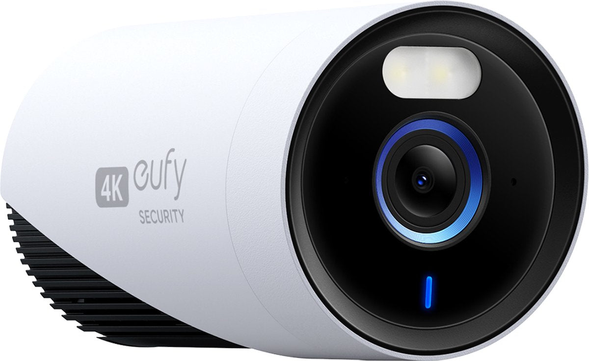 Eufy Security E330 Outdoor Camera Add-On Security Camera - Outdoor Cam - 4K Ultra HD Resolution - 24/7 Recording - WiFi Coverage of 464 m� - AI Facial Recognition - Wired Security Camera-0