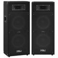 Vidaxl Hi-Fi Stage Speakers 2 pcs Passive Professional 1000 W Black