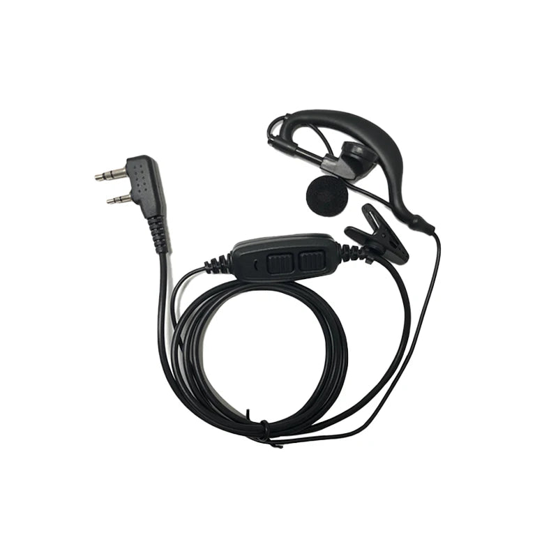Dual-PTT portofoonoortje voor Baofeng UV-82