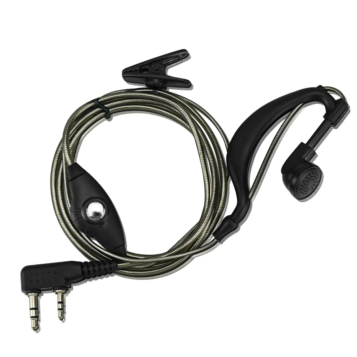 Compact PTT-portofoonoortje – 2-pins