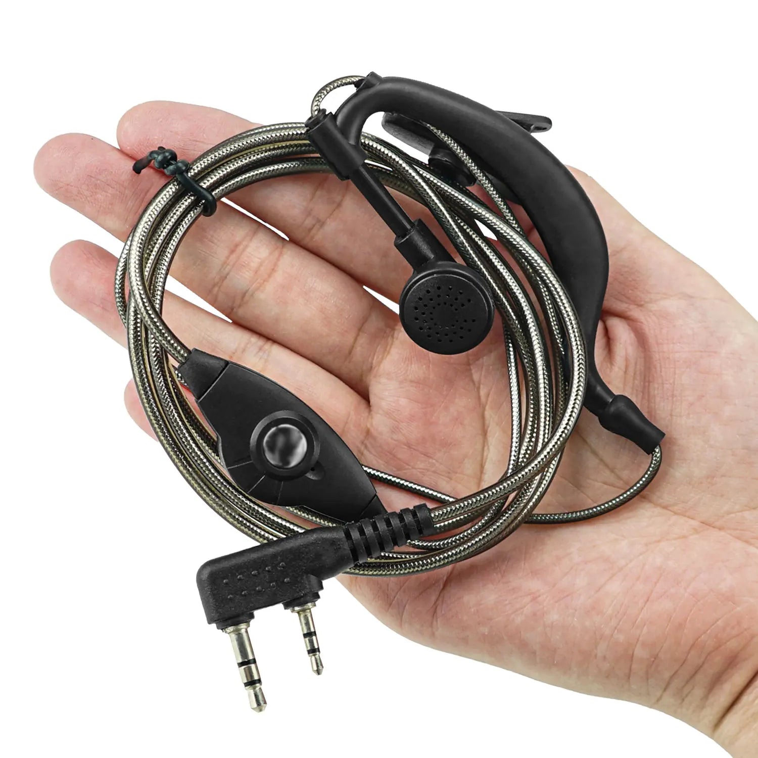 Compact PTT-portofoonoortje – 2-pins