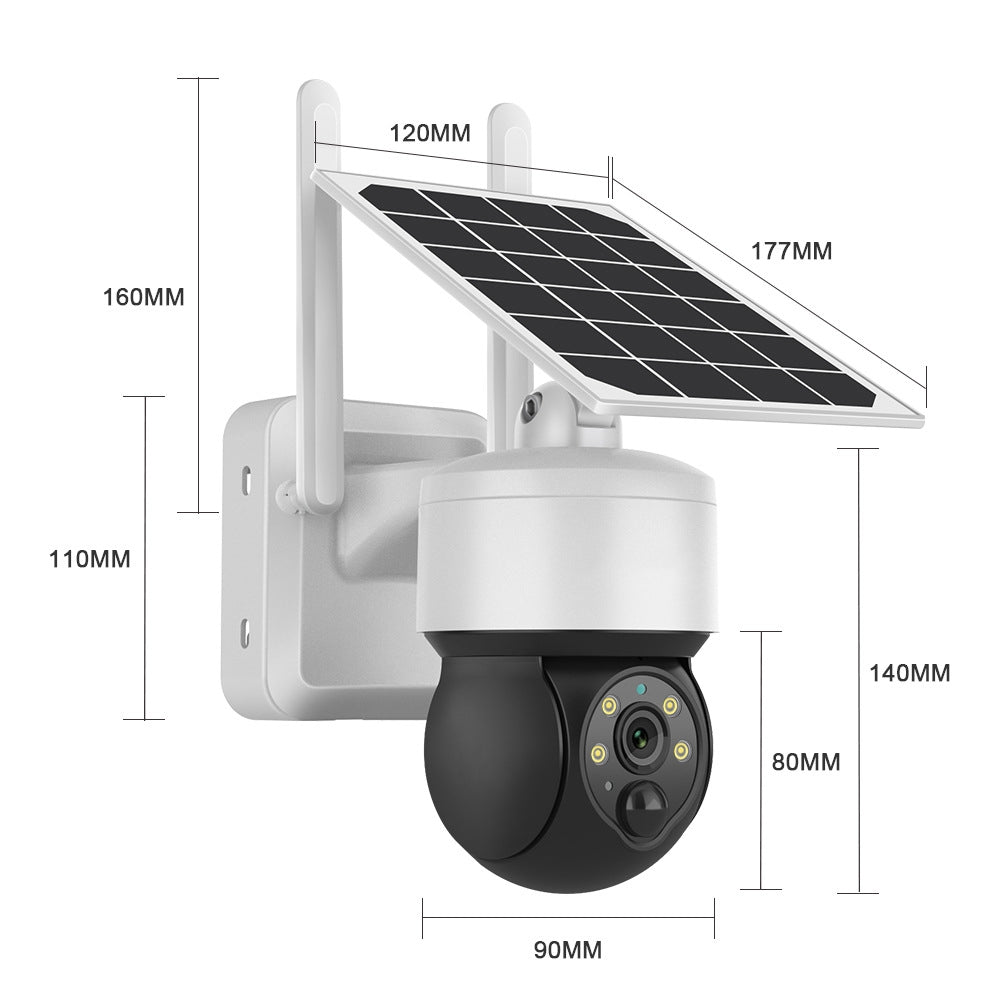 Solar-Powered 4G Wireless Outdoor Security Camera-4