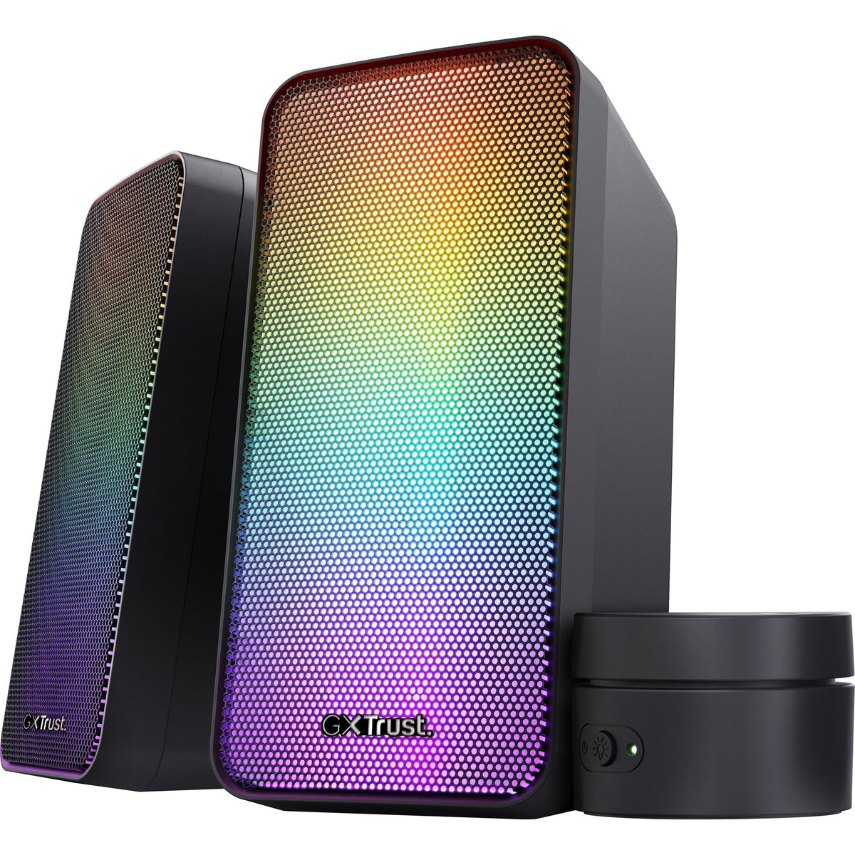Trust GXT 611 Wezz 2.0 RGB-speakerset – zwart